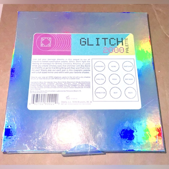 OFRA Eyeshadow Palette-Glitch 2000. Shiny, Sparkle, Beauty, Fashion, Bright, Fit - Picture 3 of 5